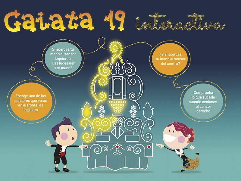 1º premio de iluminación de gaiatas infantiles